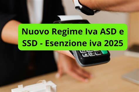 grafico schema regime IVA ASD SSD