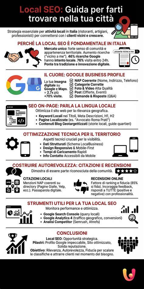 infografica SEO Livorno e Local SEO