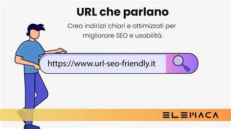 URL parlanti per ecommerce struttura descrittiva