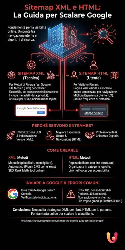 Schema per sitemap XML (visualizzazione gerarchica)