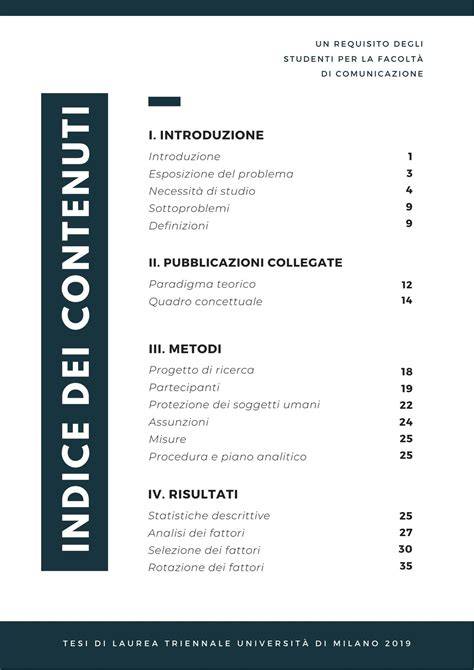 Esquema di struttura di contenuti per una pagina Muse